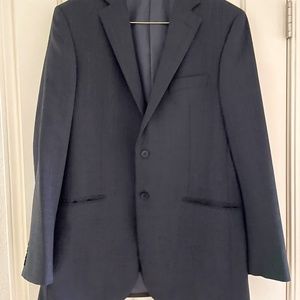 Marks & Spencer's Mens Charcoal Grey 2 Button Blazer- Size 40L
